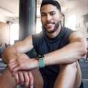 2 x DaQin Nylon Sport Loop Compatible with Apple Watch Band 40mm 38mm 41mm 42mm 44mm 45mm 46mm 49mm, Soft Breathable Braided Wristband for iWatch Band for Women Men Series 11 10 9 8 7 6 5 4 3 2 1 SE Ultra (AuroraBlue)