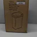 iTouchless 15 Liter / 4 Gal Sensor Bathroom Trash Can with Lid and AbsorbX Odor Filter, Stainless Steel Small Waste Basket, Includes Air Freshener Fragrance Pack, Home Office Bedroom Livingroom