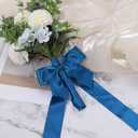 2 x LaRibbons 1 1/2 Inch 50 Yard Double Faced Satin Ribbon,Royal Blue Satin Craft Fabric Ribbon for Gift Wrapping Floral Bouquets Wedding Party Decoration