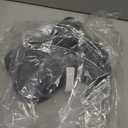 NICETOWN Accordion Blackout Door Curtains for Doorway, Thermal Insulated Privacy Closet Curtains Room Divider Sliding Door Shade for Living Room/Bathroom/Bedroom, 1 Panel with Hooks, W38 x L80, Grey