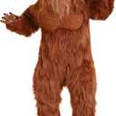 Adult Jack Links Sasquatch Halloween Costume | Bigfoot Mascot Complete Outfit | Officially Licensed (Large)