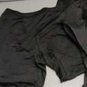 Sampeel Thermal Underwear for Women Long Johns with Fleece Lined Long Sleeve Shirt Legging Lounge Set Cold Weather Top Bottom (XX-Large, Black)