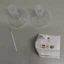 Maymom MyFit 17 mm Shields Small; Compatible with Medela Breast Pumps-PersonalFit, Freestyle, Harmony, Maxi, Freestyle Flex Connector; Connect to Maymom Widemouth/Narrow Connector, 2pcs