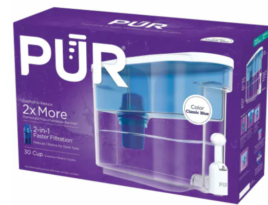 PUR PLUS 30-Cup Water Filter Dispenser