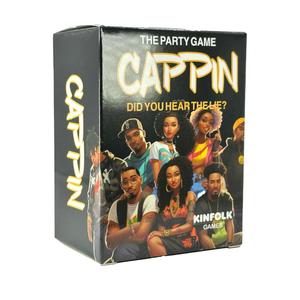 Kinfolk Cappin Bold Adult Drinking Card Game of Truths and Lies, Challenge Your Bluffing Skills, and Honor Black Excellence While Sharing Unfiltered Fun