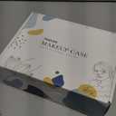 Aveniee Clear Makeup Bag Organizer,Large Travel Toiletry Bag for Women, Waterproof Cosmetic Pouch with Zippers,Car Organizers and Storage Case for Accessories, Blue