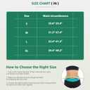 Lower Back Support Brace for Pain  Adjustable Lumbar Belt with 5 Steel Supports, Breathable Waist Support for Men & Women, Everyday Comfort, Gift Box (Gray) (Small, Grey)