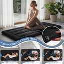 Japanese Futon Floor Mattress Foldable Mattress Full Size,Black