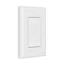 Suraielec Single Wireless Remote Control Wall Switch with Hanging Plate, Programmable and Expandable (Remote Only, Receiver Sold Separately)