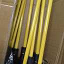 Electric Fence Posts 46 Inches, Fiberglass Step in Temporary Electric Fence Posts for Cows, Sheep, Dog, Portable Fence Stakes for Electric Fencing-20 PCS