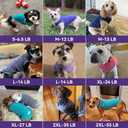cyeollo 2 Pack Small Fleece Chritsmas Dog Sweater, Stretchy Pullover Soft Dog Jacket Reflective Female & Male Sweatshirt Pet Clothes Coats for Small Dogs Boy & Girl, Red & Buffalo Plaid L