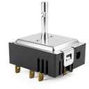 New DG44-01006A Range Surface Element Control Switch Fit for Samsung Electric Range - Oven/Stove, Better Than OEM Quality, PER001-12 D Fits Model NE59R6631SS NE59J7850WS NE59J7630SS and More