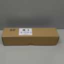 Ceramic Curtain Rods for Windows 18 to 55 Inch, 1 Inch Adjustable Telescoping Drapery Rod Heavy Duty Window Treatment Single Curtain Rod Set for Bedroom, Gold Blue