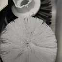 Leebein Electric Toilet Brush and Holder Set, Electric Toilet Bowl Scrubber Kit with 8 Replaceable Brush Heads, Disposable Toilet Brush with 6 Wand Cleaner Refills, 2 Pcs Crevice Cleaning Brush