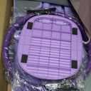 Portable Pilates Reformer Machine, 6in1 Fitness Board & Pilates Equipment Set with Ab Workout Equipment, Pilates Board for Home Workout Multifunctional Push-Up Board (purple)