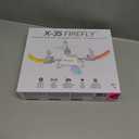 Sky Rider X-35 Firefly: Quadcopter Drone w/Wi-Fi Camera & LED Lights, DRWL335W