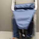 KMFurnila 3 Wheel Pet Stroller for Dogs and Cats, Foldable, Lightweight and Durable, Ideal for Small to Medium Pets, Includes Storage Basket and Cup Holders