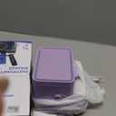 Karaoke Machine,Portable Bluetooth Speaker with 2 Wireless Microphone for Adults & Kids with LED Lights, Karaoke Microphone with PA System Supports USB/TF/AUX,Gift for Party (Purple)