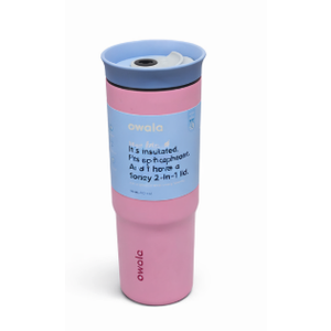Owala® 40 oz Travel Tumbler SS Pink Skies