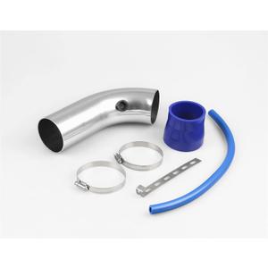3 Inch Universal Aluminum Cold Air Intake System Filter Car Truck Turbo Piping Silver