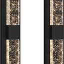 31.5in Large Size Outdoor Wall Light Fixtures with Crystal Bubble Glass, Waterproof Exterior Sconces LED Wall Lanterns, Porch Lights Wall Mounted 10W 3000K Outside Lights for House Front Door Garage