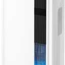 Dehumidifiers for Home, Quiet Dehumidifier for Bedroom for Small Spaces up to 800 sq.ft., 102oz Water Tank, Auto Shut-Off, Timer, 7-Color Light, Portable for Bathroom, Closet, RV, White
