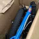 JOYSTAR Pluto 14 Inch Kids Bike with Light Up Training Wheels, Kids' Bicycle for Boys Girls Age 3-12 Years, Children Bikes, Blue, Size: 14 Inch with Flash Training Wheels