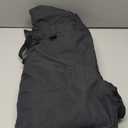 FREE SOLDIER Mens Snow Bibs Ski Pants Softshell Waterproof Insulated Warm Snow Pants Windproof Ski Bib Overalls (Large/30" Inseam, Black)