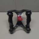 HXD-ERGO Double D Handle for Cable Machine - Ergonomic Row Handle Cable Attachment - Triangle V Bar Grip LAT PullDown Attachments for Home Gym (Black)