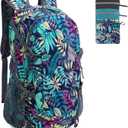 BiYiYun 40L Hiking Backpack, Lightweight Foldable Hiking Daypack with Wet Pocket, Waterproof Travel Camping Bag for Men Women