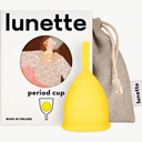 Lunette Period Cup Yellow Size 1