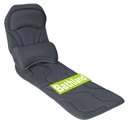 Full Body Bath Pillow for Tub - Extra Long & Thick Tub Pillow with Head, Back & Lumbar Support, 168 Non-Slip Suction Cups, Soft 5D Mesh Spa Cushion, Fits All Tubs-Gift for Soaking(Gray)