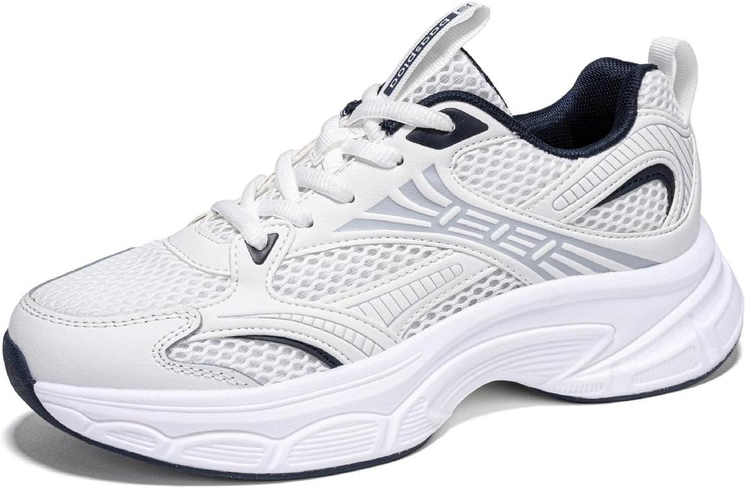 Women's Fashion Sneakers Chunky Breathable Walking Shoes Casual Mesh Athletic Tennis Shoes with Thick Sole for Women Gym Workout, 6