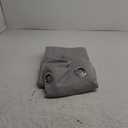 NICETOWN Silver Grey Blackout Curtain Panels for Bedroom, Thermal Insulated Extra Wide Blackout Draperies and Drapes for Basement (2 Panels, W70 x L54-inch) 