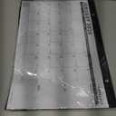 Ospelelf 2026-2027 Calendar Magnetic Desk Wall Desktop Monthly Planner from January 2026 - June 2027 Large To Do Pad with Plastic Cover for Office 17" X 12" Black