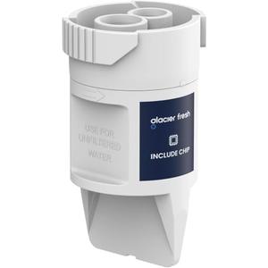 GLACIER FRESH WR17X33825 Bypass Filter Plug Compatible with GE XWFE Refrigerators with RFID Chip, Replaces AP6989494, WR17X30044, PD00064213, PS16217315, EAP16217315