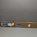 Lithonia Lighting 4 Foot LED Light Fixture, Low-Profile LED Wraparound Flush Mount Ceiling Light, 4000K Cool White, 120V, 48-Inch (FMLWL 48 840)