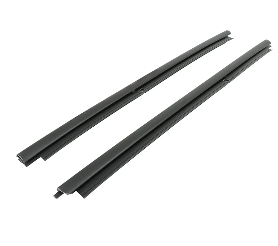 Black Rubber Front Outer Window Sweep Pair Set of 2 Replacement for Silverado 1500 1999-2006 Tahoe 2000-2006 Escalade 2002-2006 KG2089