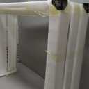 Clear Acrylic Console Table,34" L x 10" W x 28" H, U-Shape Modern Transparent Entryway Table, 110 LBS Weight Capacity, No Assembly Required - for Foyer, Living Room, Sofa Side (1 Tier)