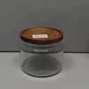 Glass Jar With Wooden Lid