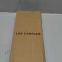 GenSwin Flameless Ivory Taper Candles Flickering with 10-Key Remote, Battery Operated Led Warm 3D Wick Light Window Candles Real Wax Pack of 6, Christmas Home Wedding Decor(0.78 X 9.64 Inch)