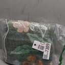 Lahome Floral Washable Rugs 8x10, Non-Slip Soft Bedroom Rug Stain Resistant, Ultra-Thin 8x10 Rugs for Living Room Easy Clean Boho Accent Carpet for Dining Room Office(8x10ft, Dark Green)