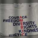 Courage Freedom Diversity Rights Kindness Justice Equality T-Shirt L