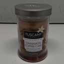 Tuscany Candle Cinnamon Coffee Cake Long-Lasting Scented Jar Candle, 18 oz