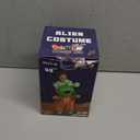 COMIN Halloween Inflatable Alien Costume Kids Cosplay Costumes Funny Ride on Blow Up Costumes Alien Suit for Teens (4-6 Yrs(Fit for height 3.7-4.1FT))