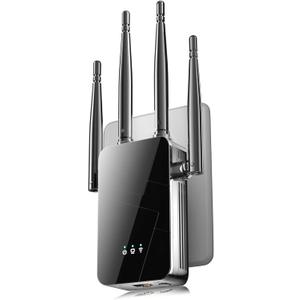 2026 WiFi Extender Signal Booster - up to 10000 sq.ft Coverage, Wireless Booster - Long Range Internet Repeater, WiFi Booster and Signal Amplifier w/Ethernet Port, 1-Tap Setup