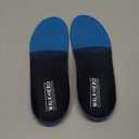 Arch Support Inserts for Men Women - Plantar Fasciitis High Arch Support Insoles, Orthotics Shoe Inserts for Flat Feet, Foot Pain Relief Shock Absorption and Cushioning (Mens 15-15 1/2) (Blue)