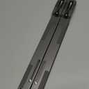 Car Laptop Mount Steering Wheel Tray Holder, Height Adjustable Car Desk for Laptop Computer Tablet, Foldable Portable Lap Laptop Stand for Car Vehicle Workstation Accessories Truck SUV Tesla (Metallic Gray)