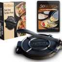 Tortillada – Premium Tortilla Press Cast Iron with Recipes E-Book (12 Inch)