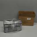 FUNKYLEE Hair Tool Organizer - Hair Dryer Holder, 3 in 1 Metal Bathroom Organizer Wall Mount for Flat Iron, Curling Iron, Straightener, Styling Tools Bathroom Storage and Organizer (Black)